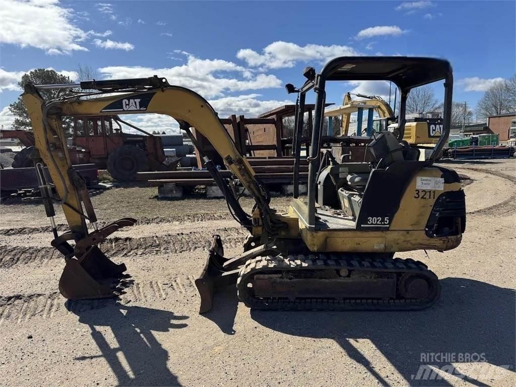 CAT 302.5 Mini ekskavatoriai < 7 t