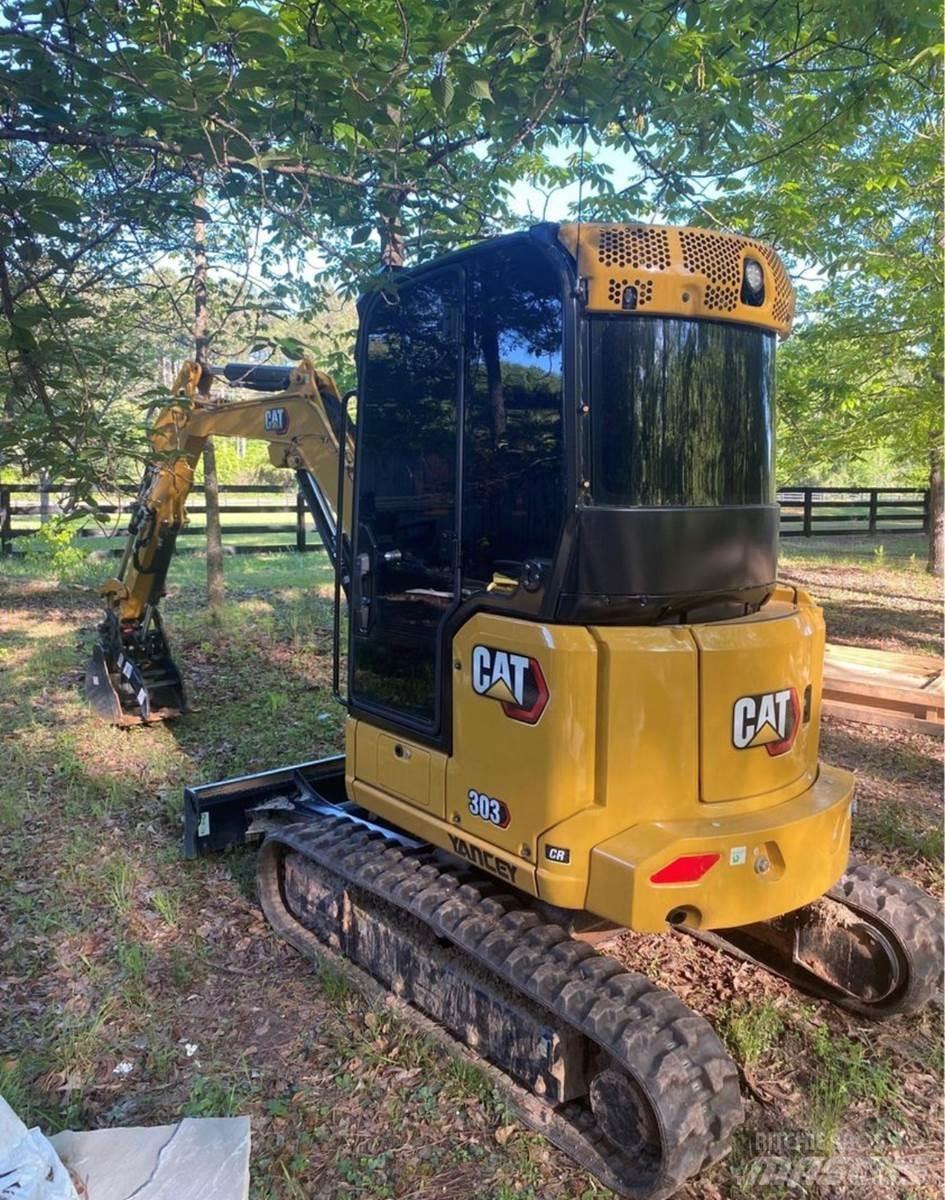 CAT 303CR Mini ekskavatoriai < 7 t