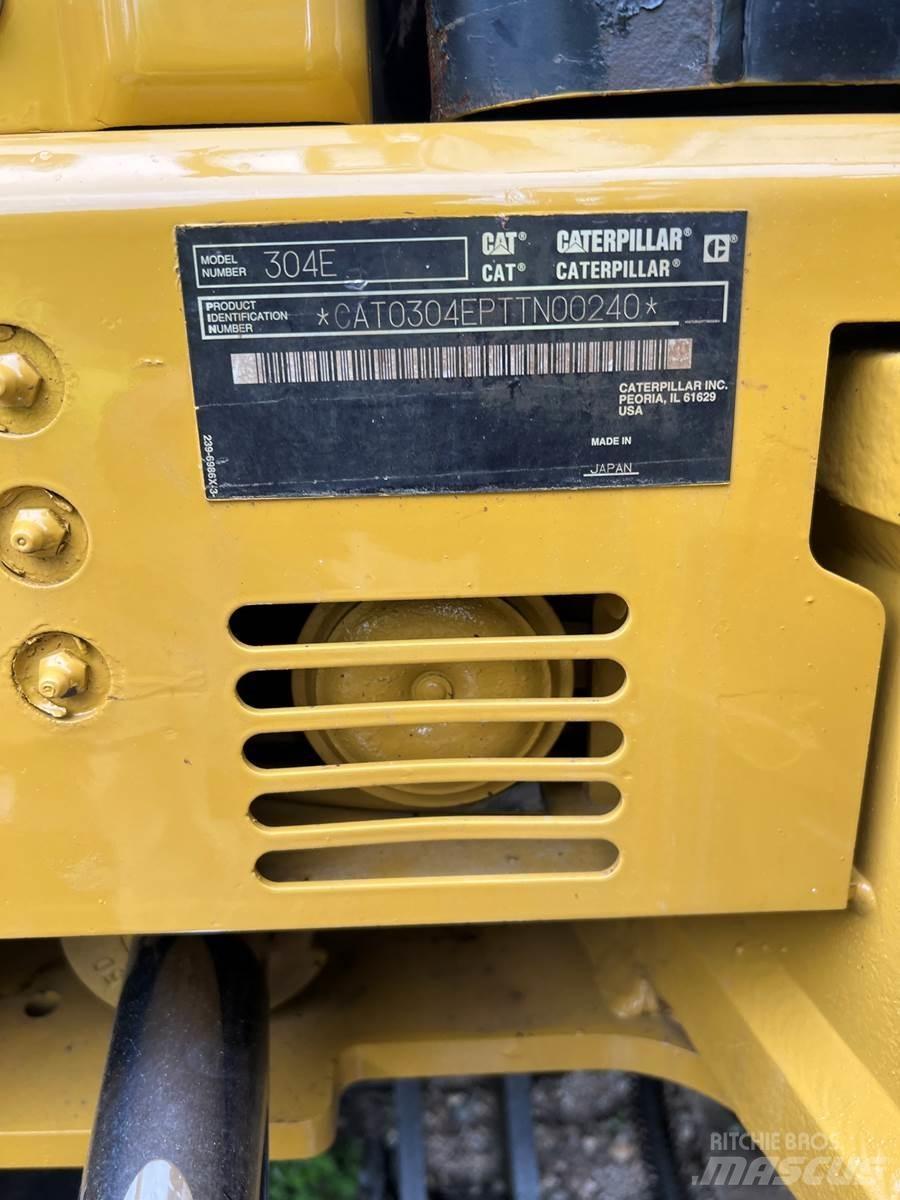 CAT 304E Mini ekskavatoriai < 7 t