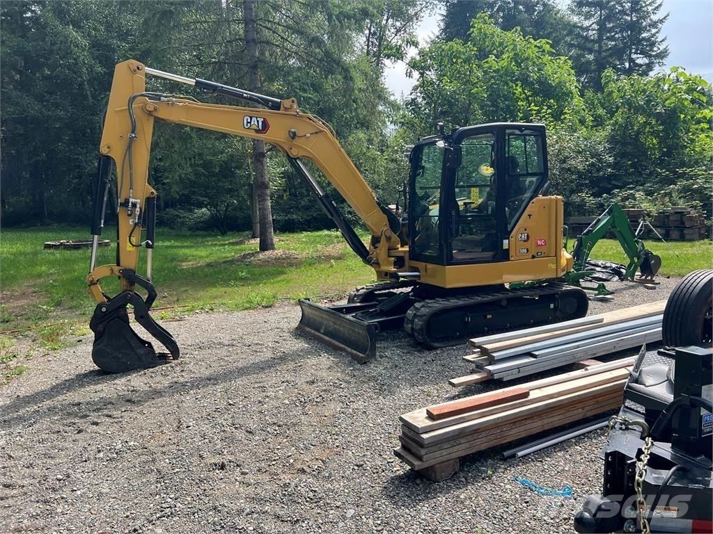 CAT 306CR Vikšriniai ekskavatoriai
