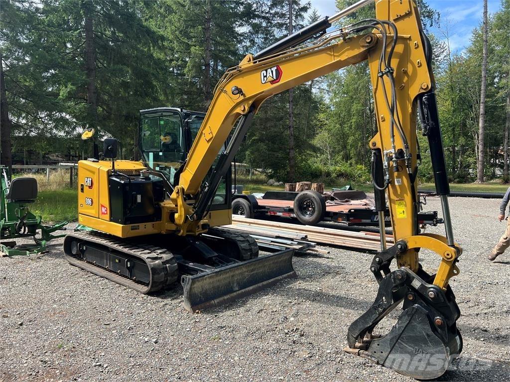 CAT 306CR Vikšriniai ekskavatoriai