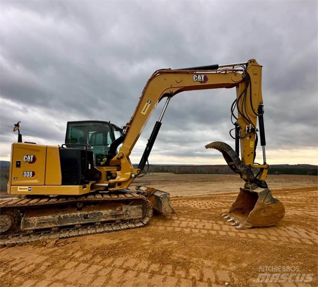 CAT 308CR Vikšriniai ekskavatoriai