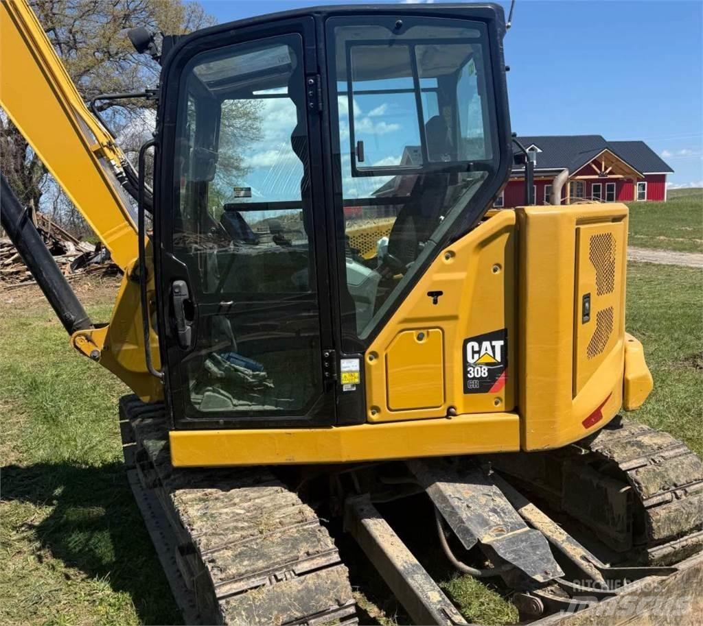 CAT 308CR Vikšriniai ekskavatoriai