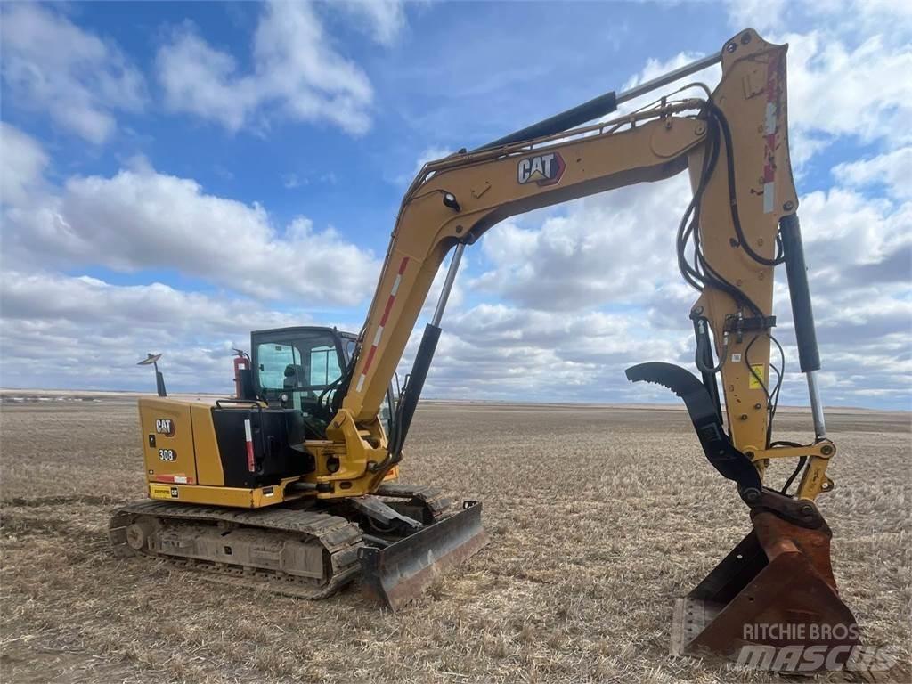 CAT 308CR Vikšriniai ekskavatoriai