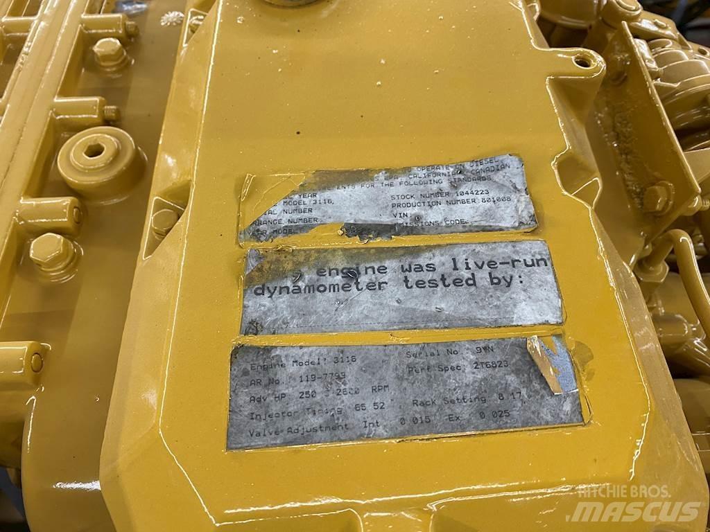 CAT 3116 Varikliai