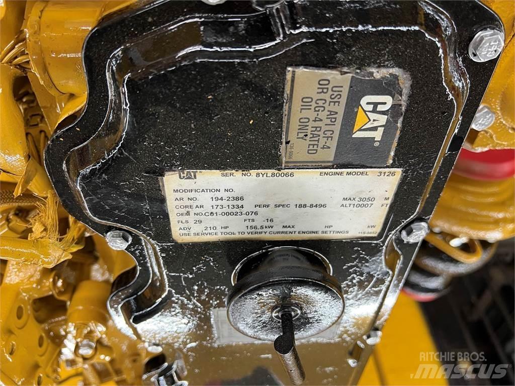 CAT 3126 Varikliai