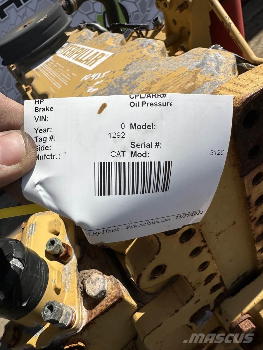 CAT 3126 Varikliai