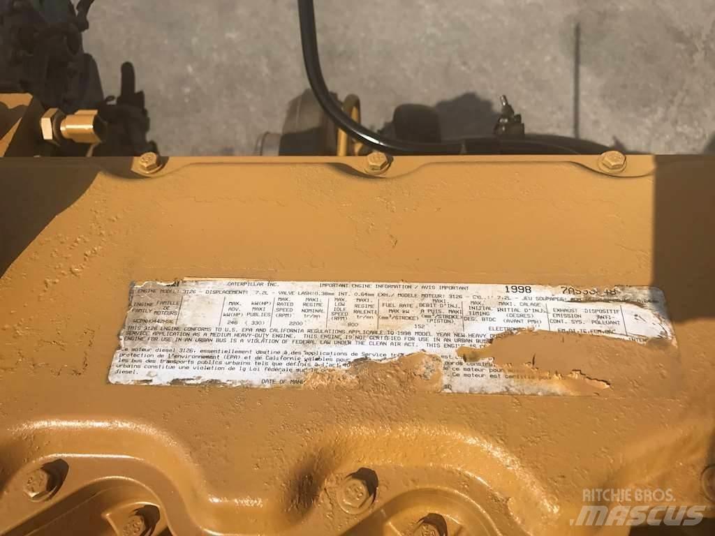 CAT 3126 Varikliai