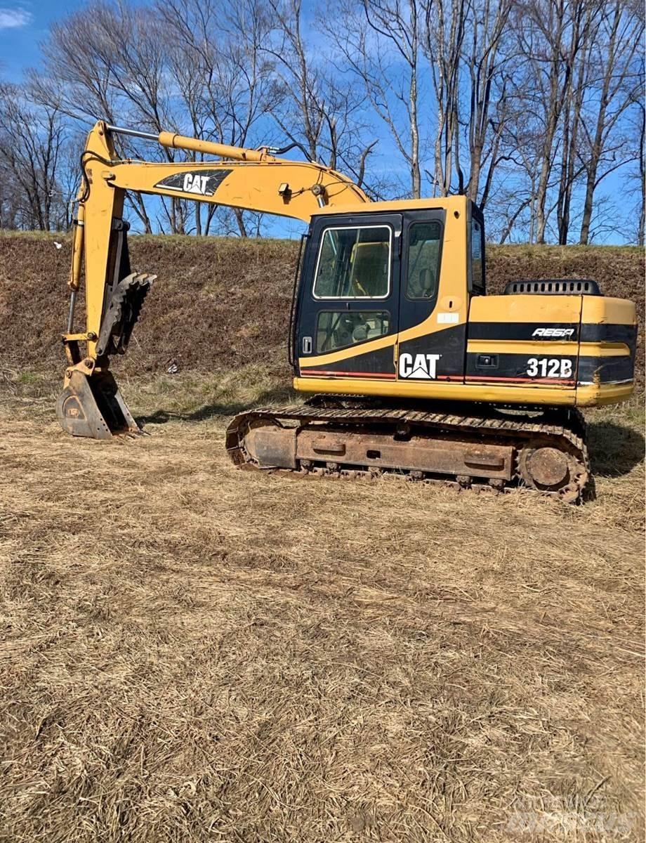 CAT 312B Vikšriniai ekskavatoriai