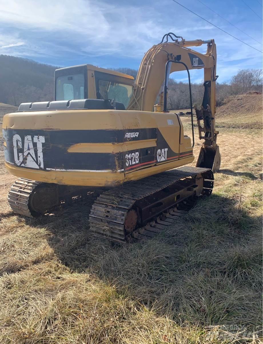 CAT 312B Vikšriniai ekskavatoriai