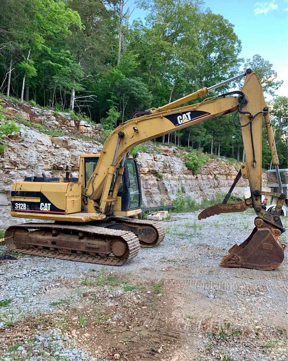 CAT 312BL Vikšriniai ekskavatoriai