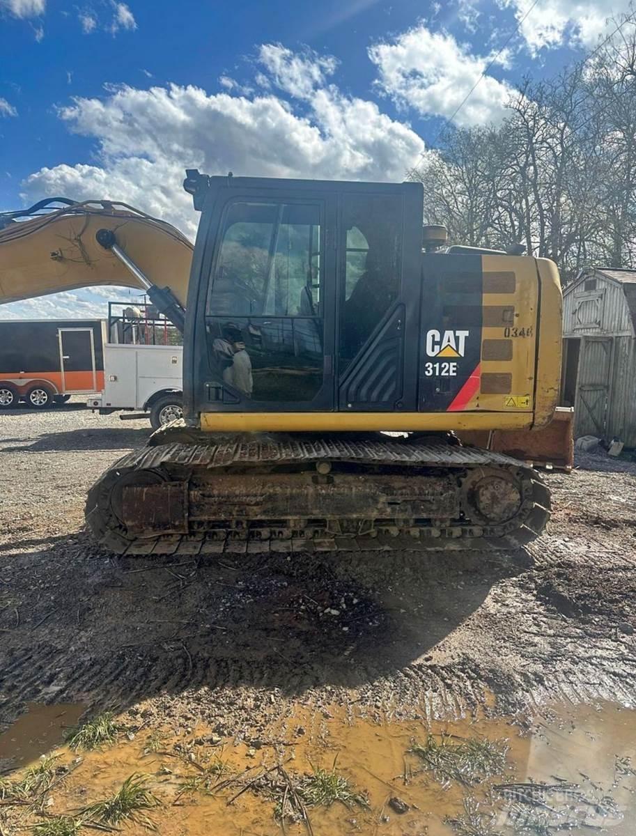 CAT 312E Vikšriniai ekskavatoriai
