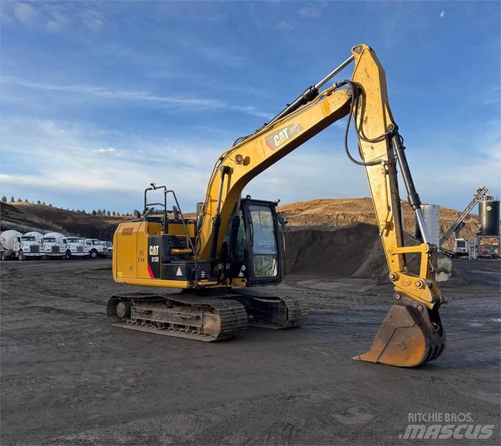 CAT 312E Vikšriniai ekskavatoriai