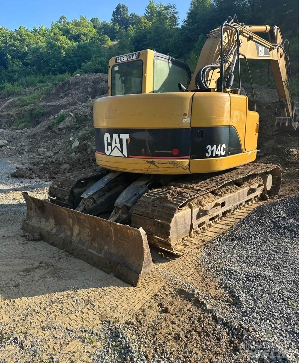 CAT 314C Vikšriniai ekskavatoriai