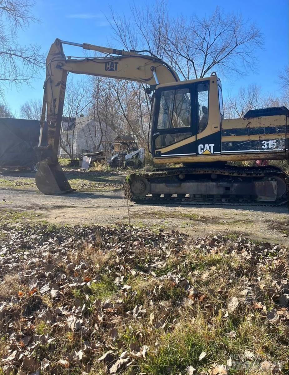 CAT 315 Vikšriniai ekskavatoriai