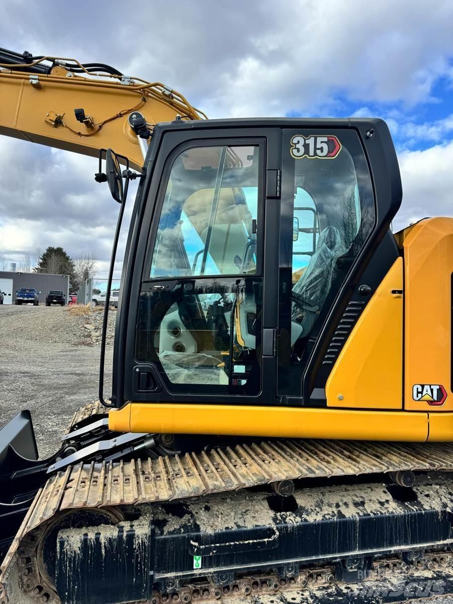 CAT 315 Vikšriniai ekskavatoriai