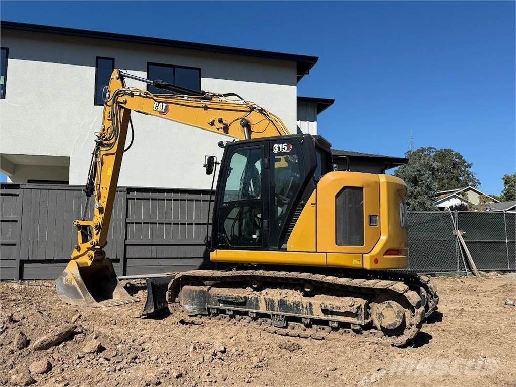 CAT 315 Vikšriniai ekskavatoriai