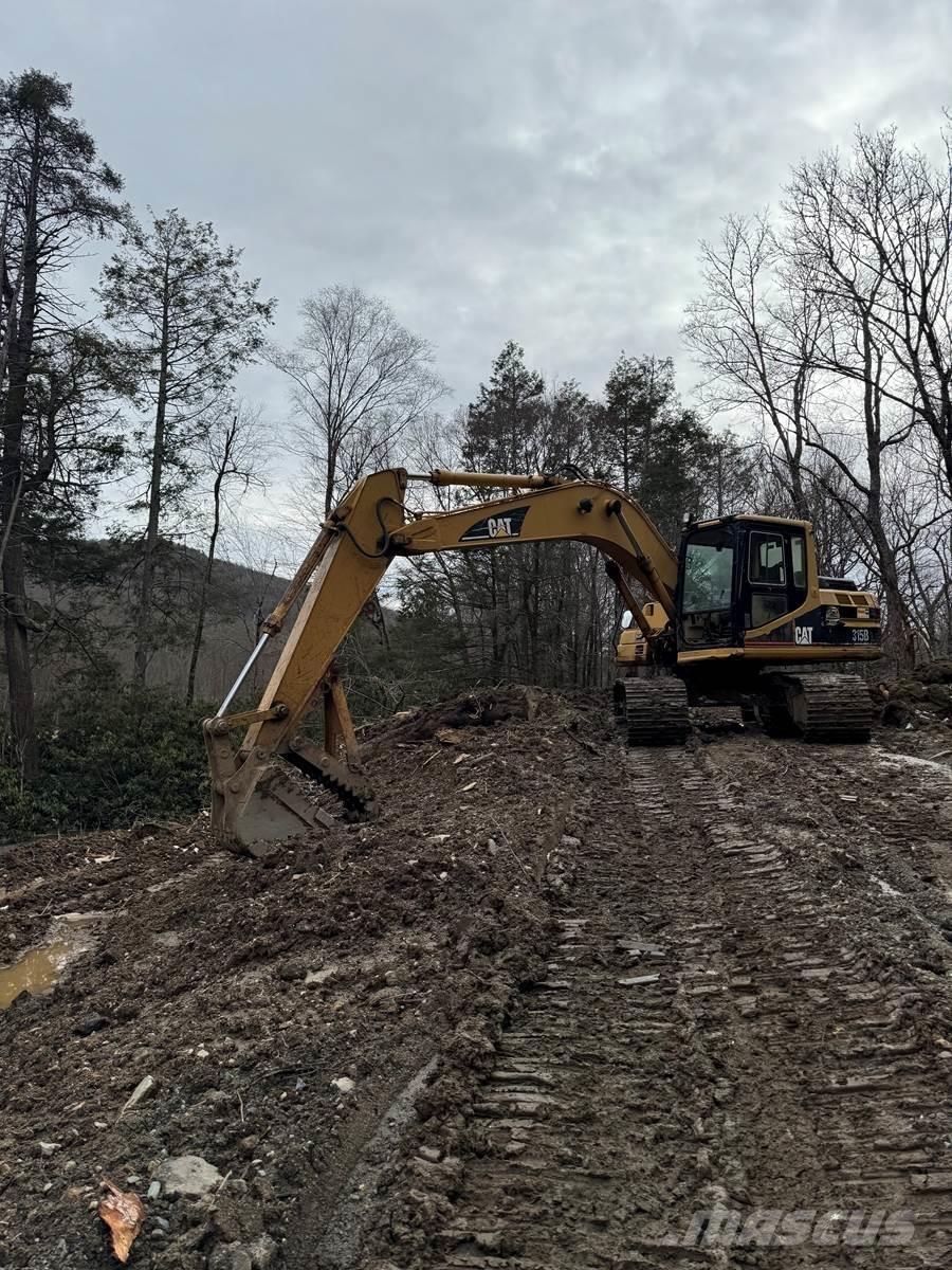 CAT 315BL Vikšriniai ekskavatoriai
