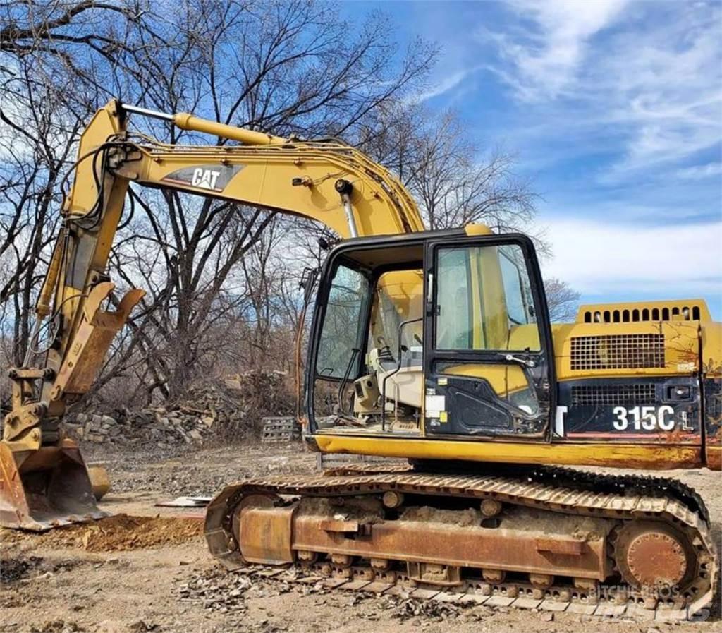 CAT 315CL Vikšriniai ekskavatoriai