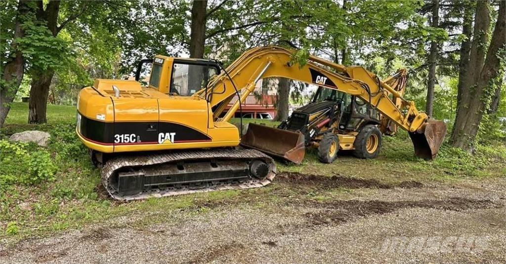 CAT 315CL Vikšriniai ekskavatoriai