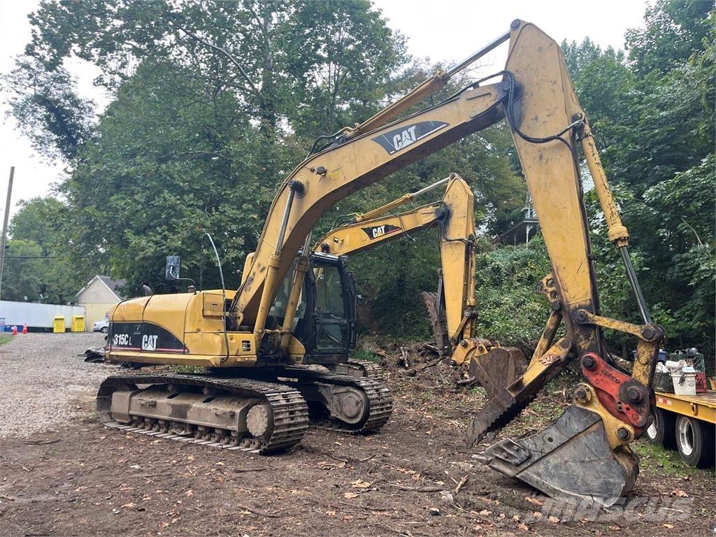 CAT 315CL Vikšriniai ekskavatoriai