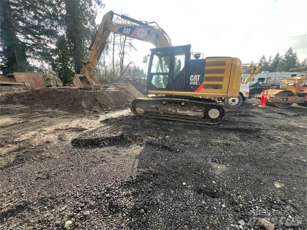 CAT 316 Vikšriniai ekskavatoriai