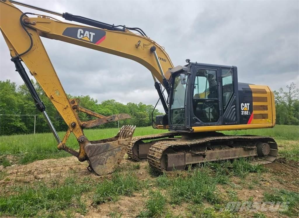 CAT 316EL Vikšriniai ekskavatoriai