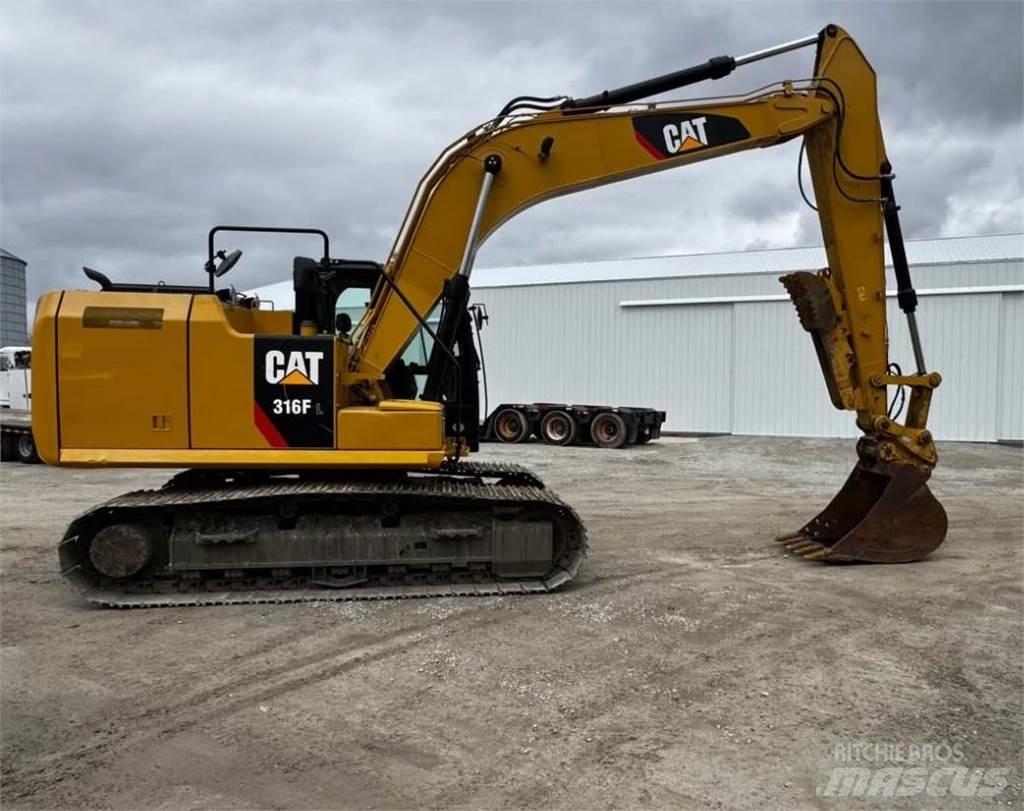 CAT 316FL Vikšriniai ekskavatoriai