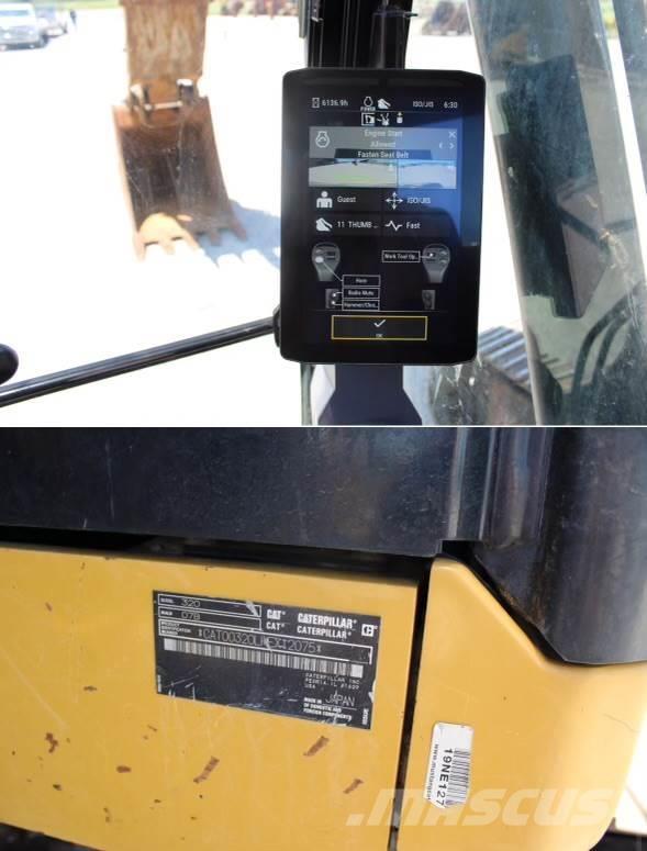 CAT 320 Vikšriniai ekskavatoriai
