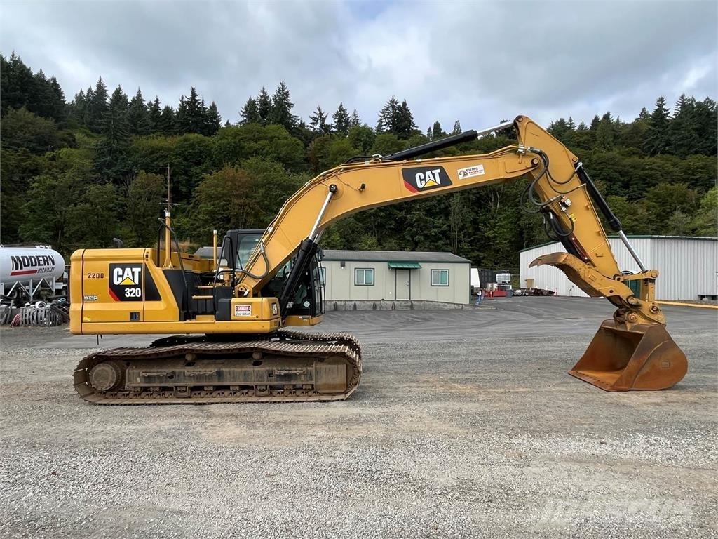 CAT 320 Vikšriniai ekskavatoriai