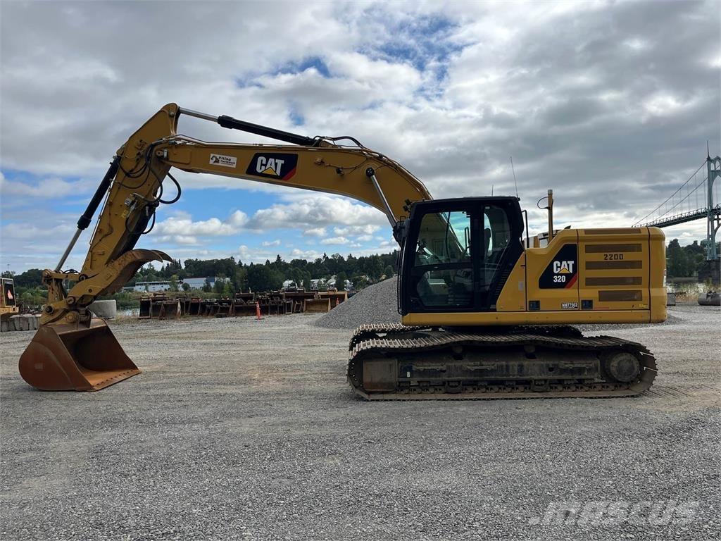 CAT 320 Vikšriniai ekskavatoriai