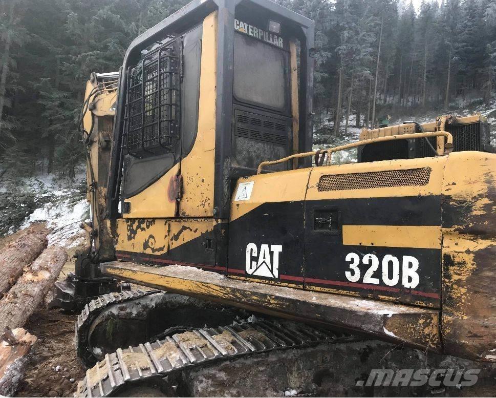 CAT 320B Vikšriniai ekskavatoriai