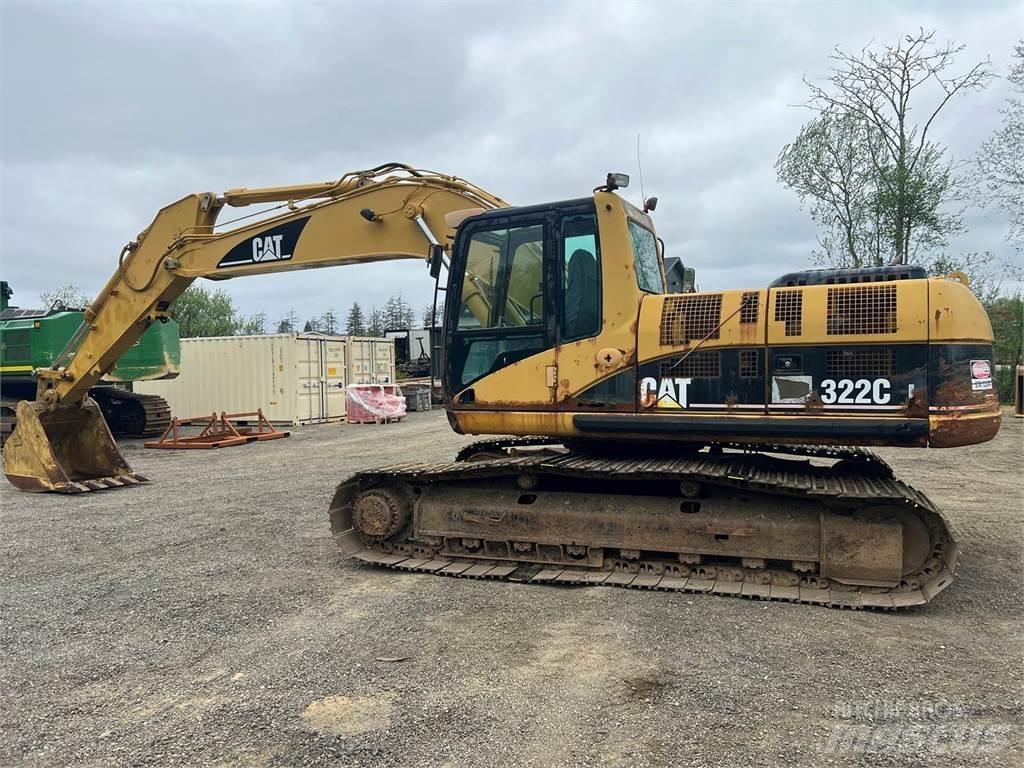 CAT 322C Vikšriniai ekskavatoriai