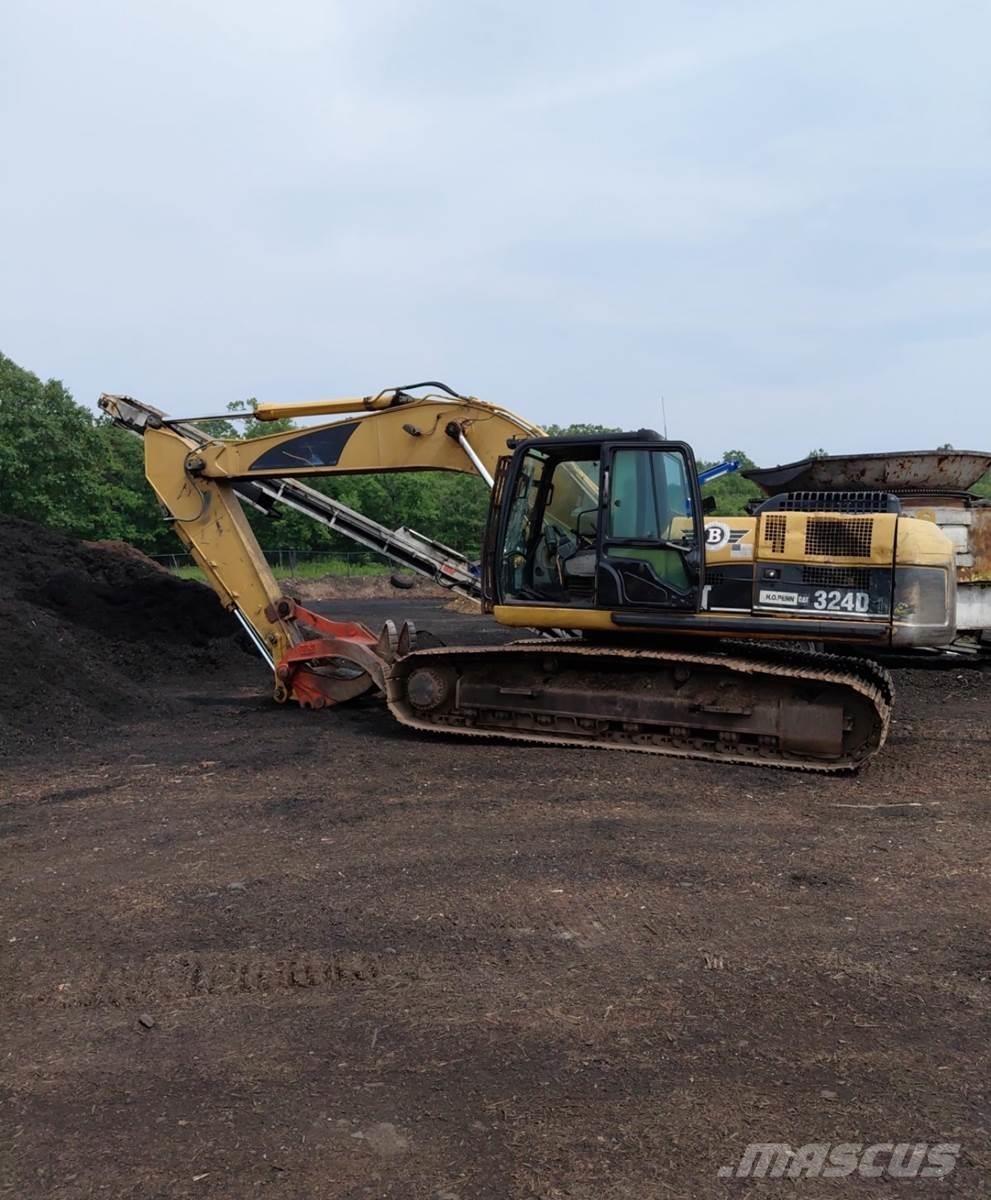 CAT 324D Vikšriniai ekskavatoriai