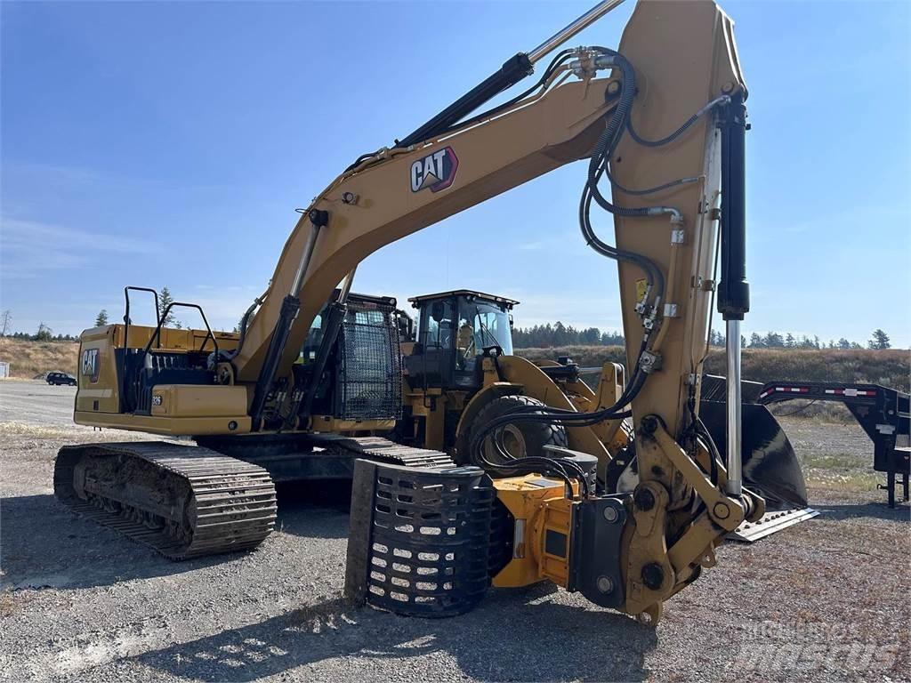 CAT 326 Vikšriniai ekskavatoriai