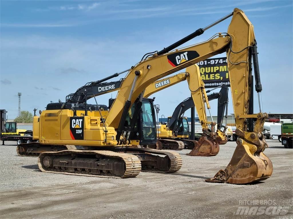 CAT 326F Vikšriniai ekskavatoriai
