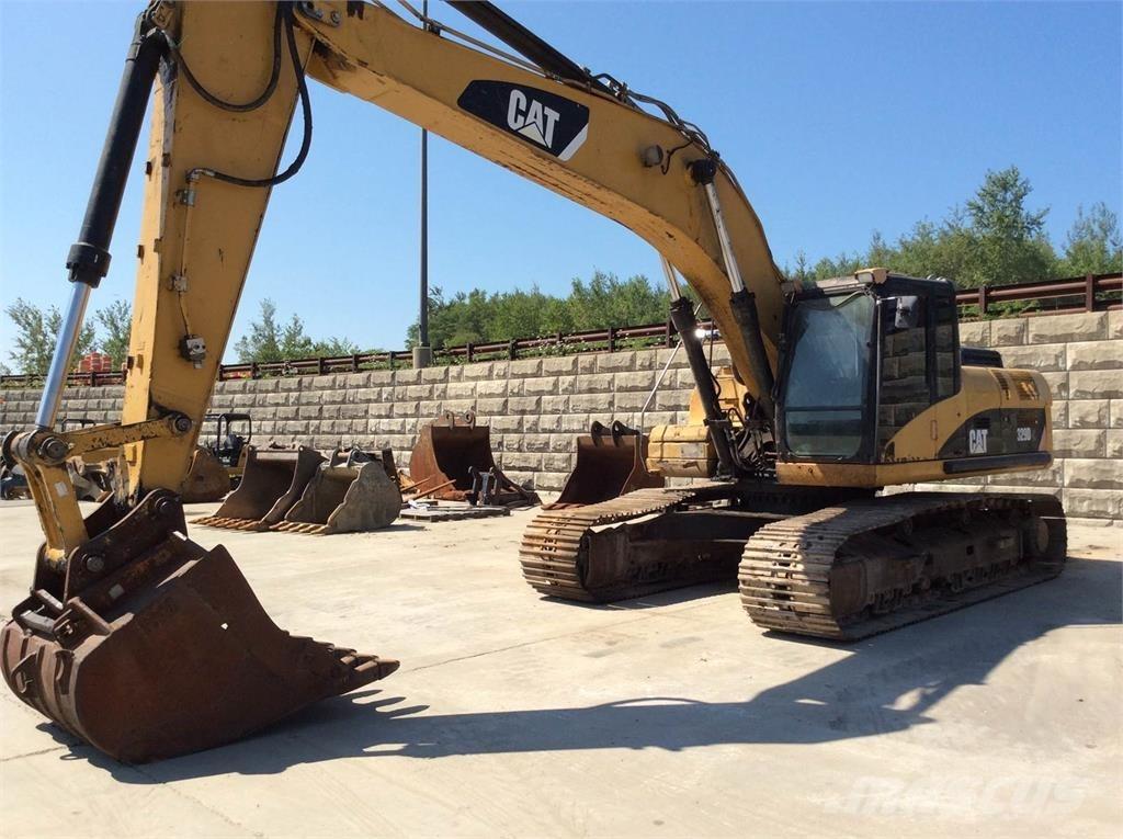 CAT 329DL Vikšriniai ekskavatoriai