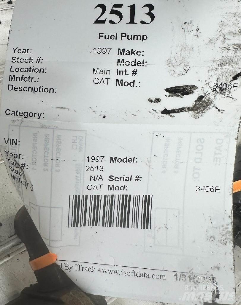 CAT 3406E Pramoniniai varikliai