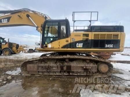CAT 345C Vikšriniai ekskavatoriai