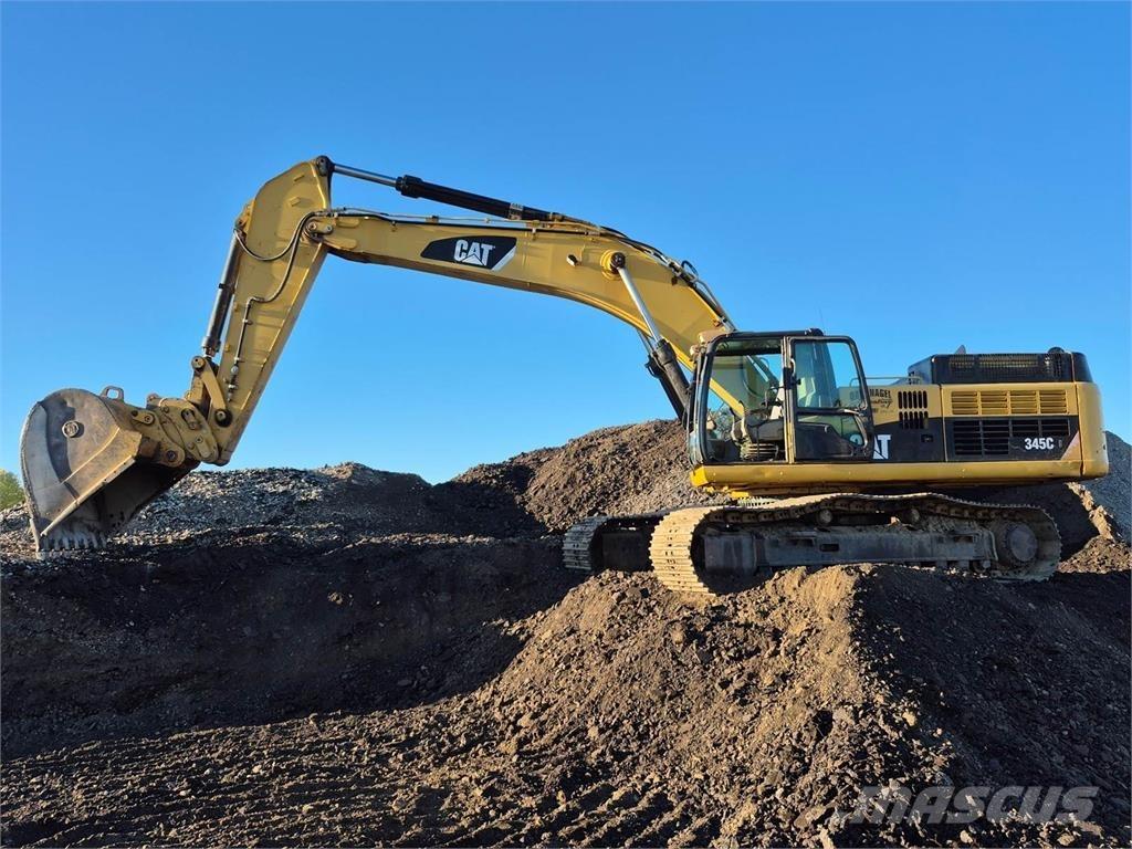 CAT 345C Vikšriniai ekskavatoriai