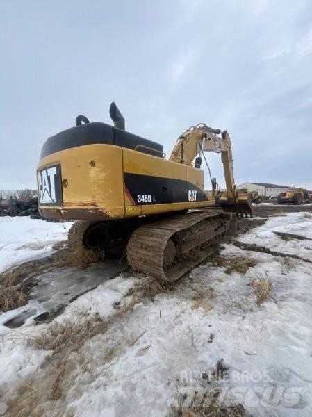 CAT 345D Vikšriniai ekskavatoriai