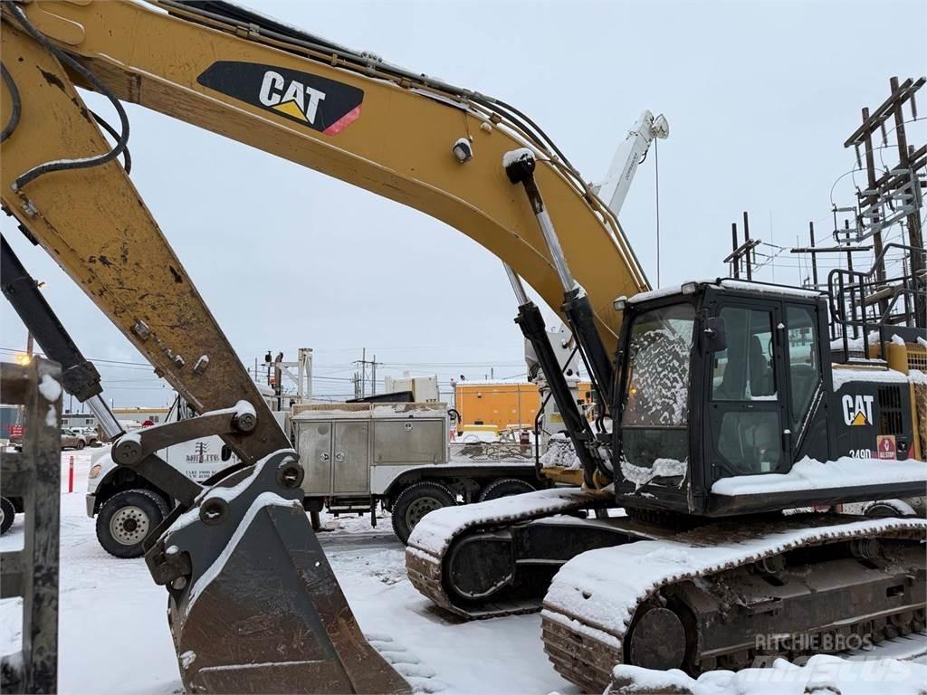 CAT 349D2 Vikšriniai ekskavatoriai