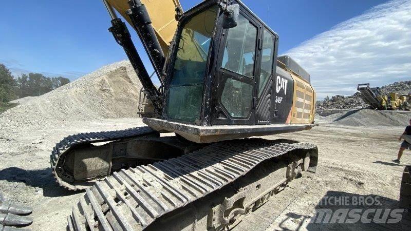CAT 349FL Vikšriniai ekskavatoriai