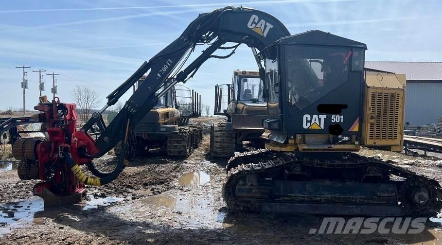 CAT 501HD Miško technika (Harvesteriai)