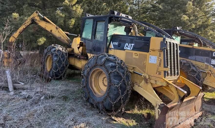 CAT 525C Skiedrovežiai