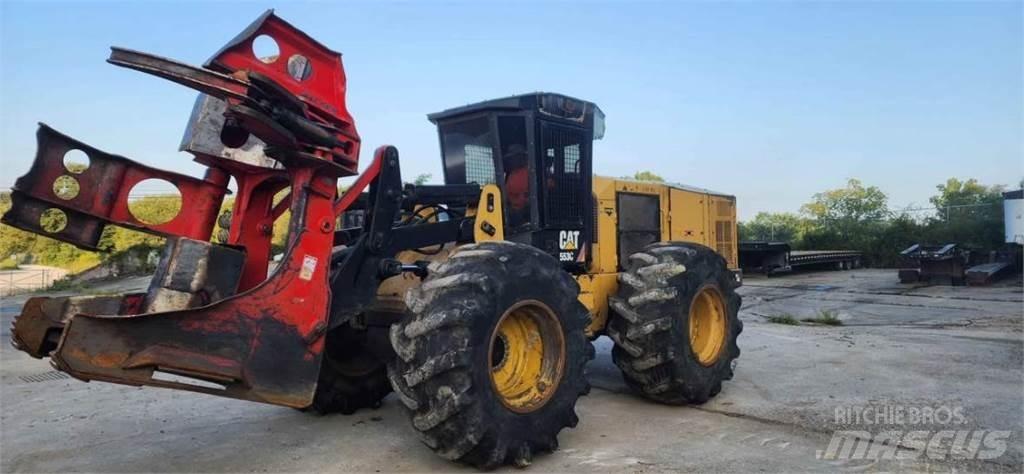 CAT 553C Miško pjovimo technika