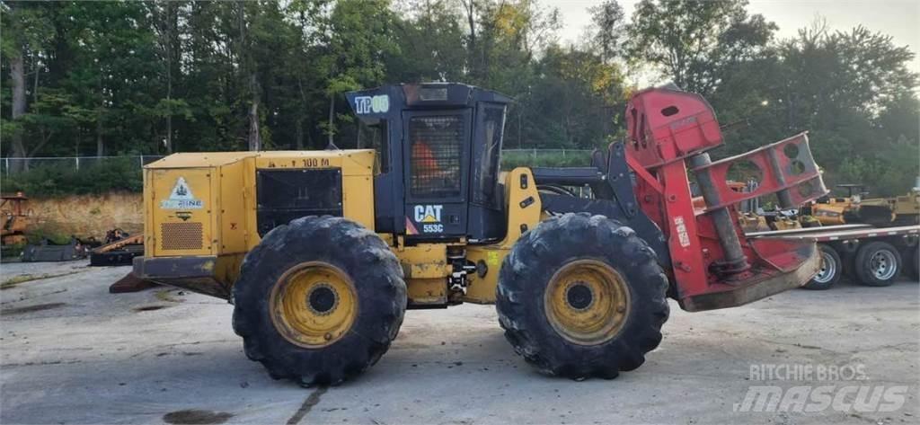 CAT 553C Miško pjovimo technika