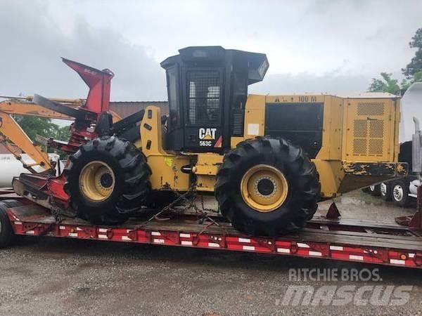 CAT 563C Miško pjovimo technika