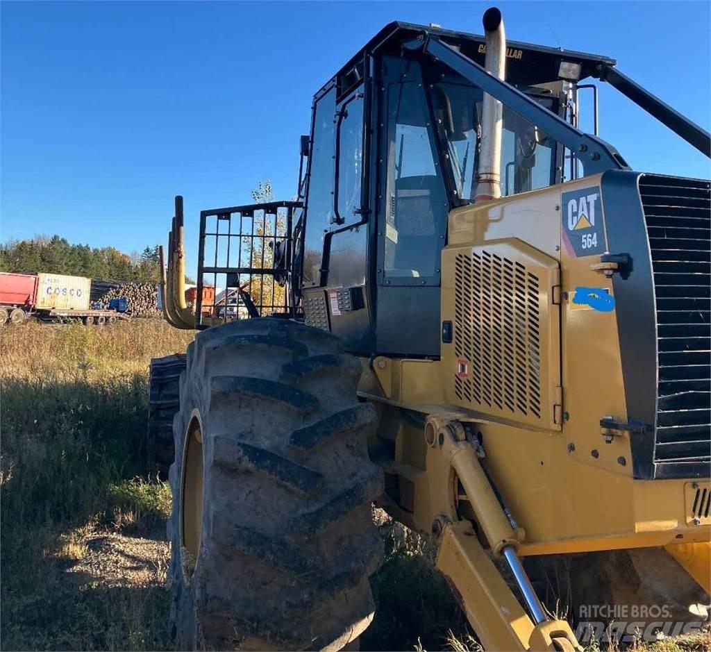 CAT 564 Naudoti miškovežiai (Forvarderiai)