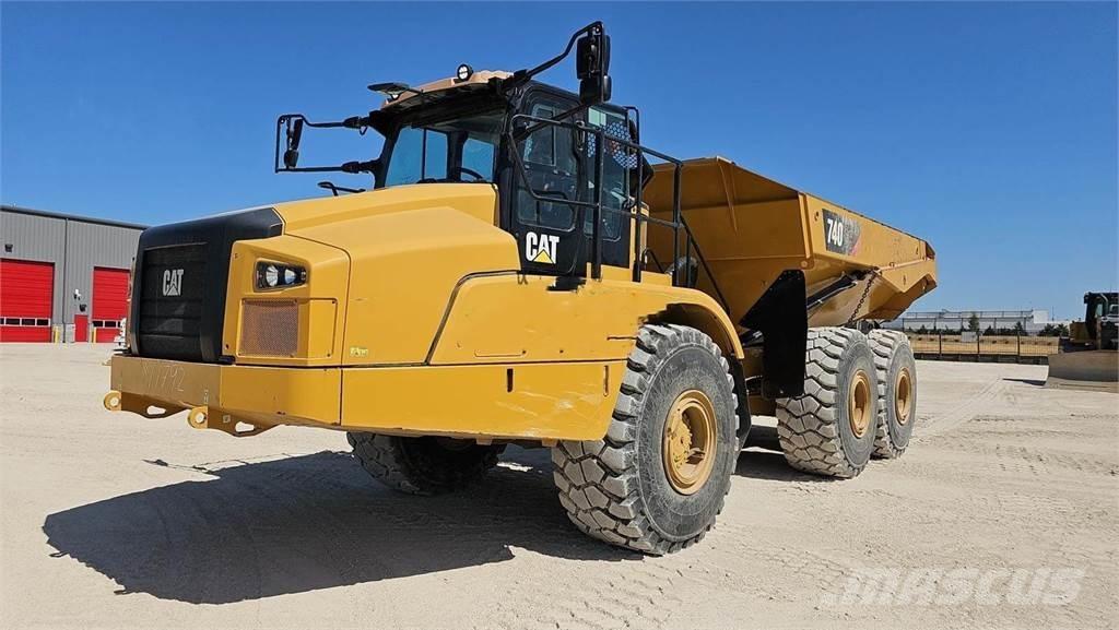 CAT 740GC Karjeriniai savivarčiai